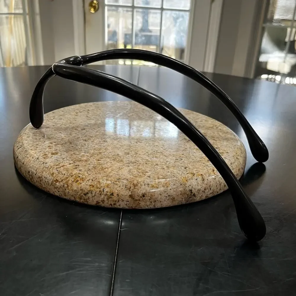 NEW Pottery Barn Antique Bronze Wrought Iron Wishbone Display Sculpture 12” NWOT